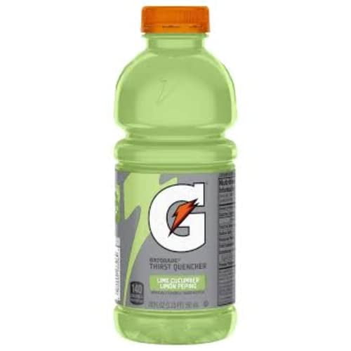 Gatorade Lime Cucumber Thirst Quencher Sports Drink 20.oz (Pack of 24