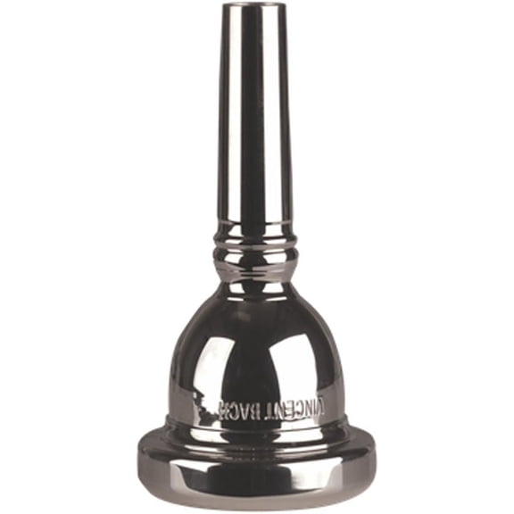 35017C Small Shank Tenor Trombone Mouthpiece, Silver Plated, 17C Cup Medium Shallow