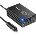 thumbnail image 1 of HAYAN 300W Power Inverter DC 12V to 110V AC Converter - 2 USB Ports Car Adapter Plug Outlet for Laptop Computer Charger, 1 of 1