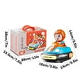 thumbnail image 3 of Gqtwoy Remote Control Car, Two Person Battle Drift Go Kart, Wireless Control, Collision Ejection, Flashing Lights, Music Playback, Competitive Racing Toy, 3 of 9