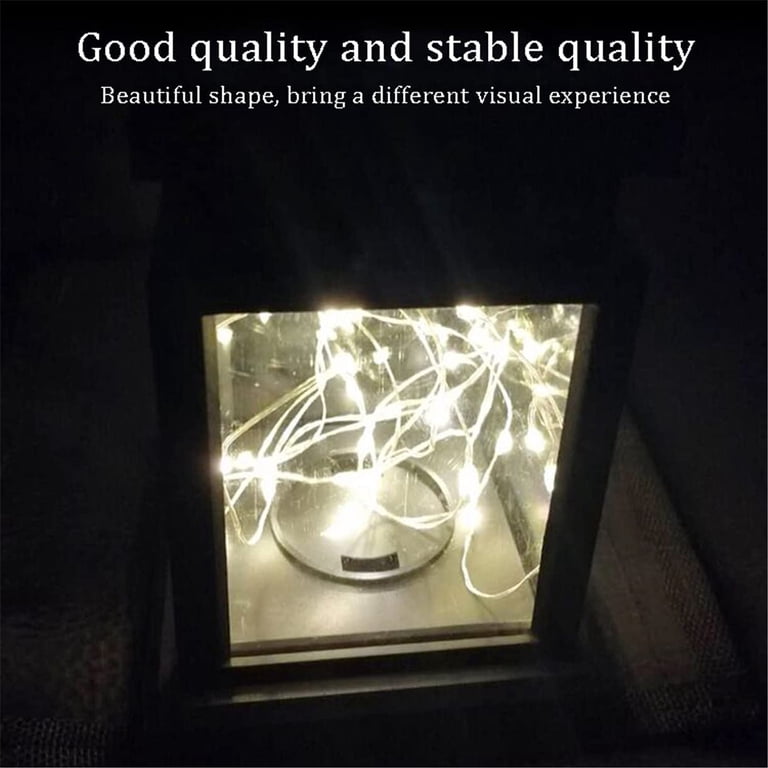 Rirool Solar Hanging Lanterns, Waterproof Outdoor Lights 2-Pack photo 8