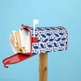 thumbnail image 4 of Lsque Whale Mailbox Cover Standard Size ,Magnetic Mailbox Covers Post Wraps Letter Box Cover -21x18 in, 4 of 9