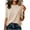 Z Khaki, variant on Stamzod Womenfor Tops Crewneck Half Sleeve Dressy Blouses Loose Fit Casual Work Tunic Shirts