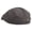 Charcoal, variant on Loch Ness Monster Logo Embroidered Men's Linen Summer Ivy Cap - Khaki M-L