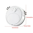 thumbnail image 3 of JikouIivo Robot Vacuum for Carpet,Sweeping Robot Mop Suction Intelligent Three-in-one Cleaning Machine Lazy Vacuum Cleaner Home Appliances Ideal for Pet Hair, Carpet and Hard Floors, 3 of 9