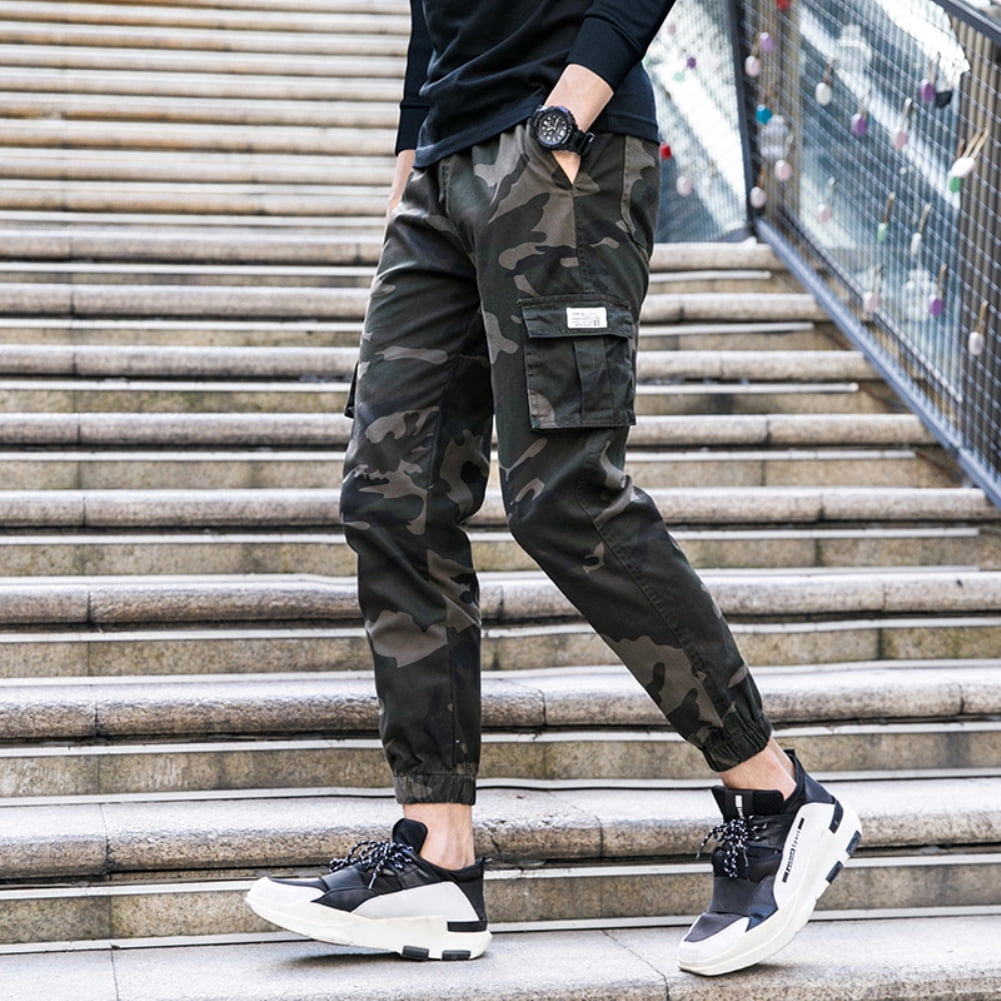 Essen Camo Men Thin Multi-Pocket Ankle 