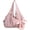 Pink, variant on Women's Cute Bowknot Satin Sling Soft Leather Underarm Handbag Tote Bag Large Shoulder Bag Purses for Women