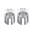 thumbnail image 2 of Uxcell 8 Pairs Battery Positive Post Shims Battery Terminal Adapter Battery Adapter Lead Sleeves for Cars RV, 2 of 4
