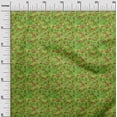 thumbnail image 2 of oneOone Cotton Flex Light Green Fabric Batik Quilting Supplies Prints Sewing Fabric By The Yards 40 Inches Wide, 2 of 4