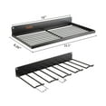 thumbnail image 7 of Wall Mount Power Tool Organizer Floating Tool Rack Accessories for Tool Room Set of 2Pcs, 7 of 7