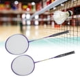 thumbnail image 4 of Badminton Racquets, Ferroalloy Badminton Rackets Set  Practical Lightweight with Storage Bag for Outdoor, 4 of 7