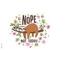 thumbnail image 2 of Tervis Sloth Nope Not Today Made in USA Double Walled  Insulated Tumbler Travel Cup Keeps Drinks Cold & Hot, 16oz, Classic, 2 of 9