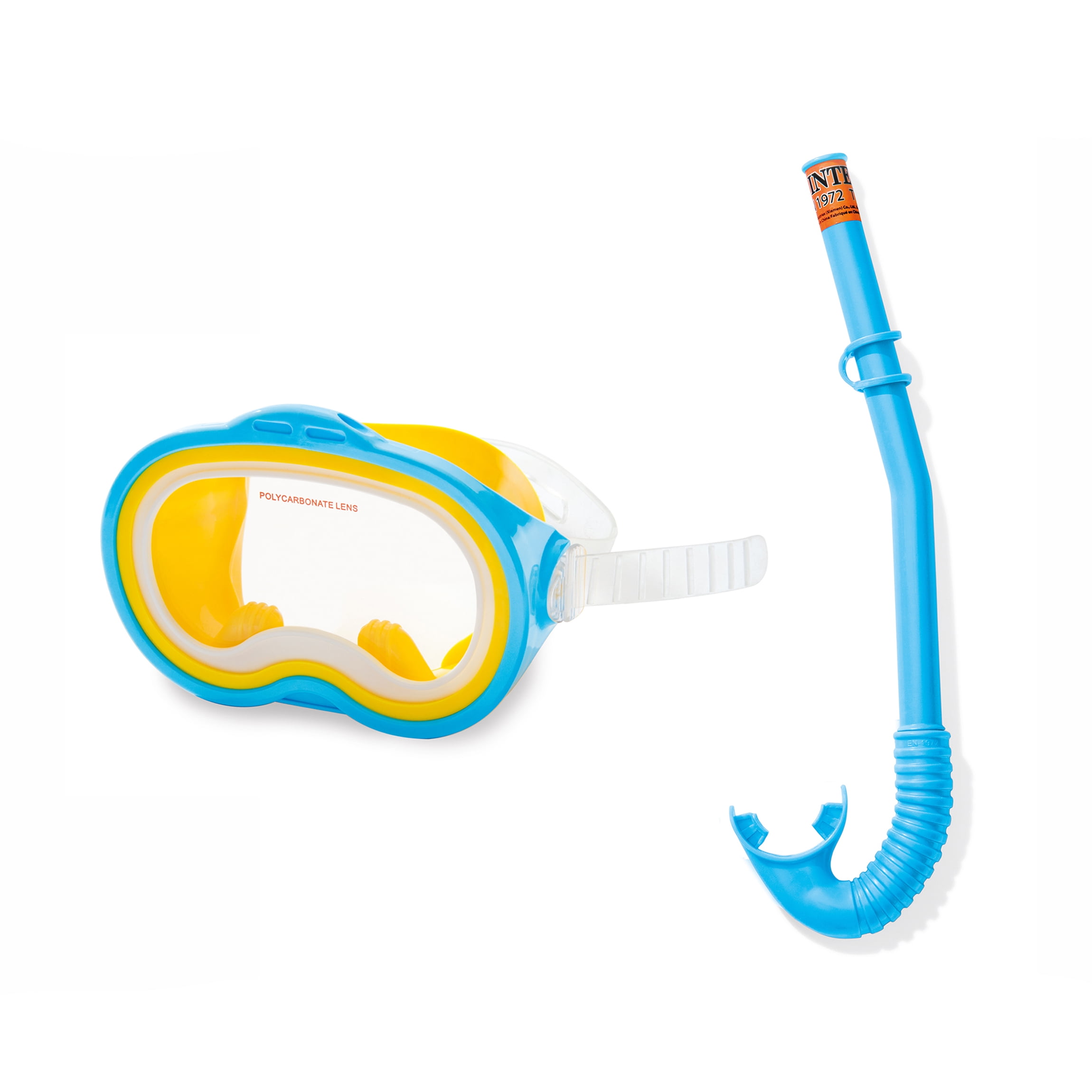 Intex Adventurer Snorkel and Mask Swim Set for Kids Ages 8 and Up | 55942E