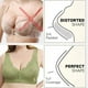 thumbnail image 2 of Sujetador sin costuras para mamá de mediana edad con botones delanteros, ropa interior cómoda para mujeres de mediana edad y mayores, ropa interior fina de talla grande, 2 of 5