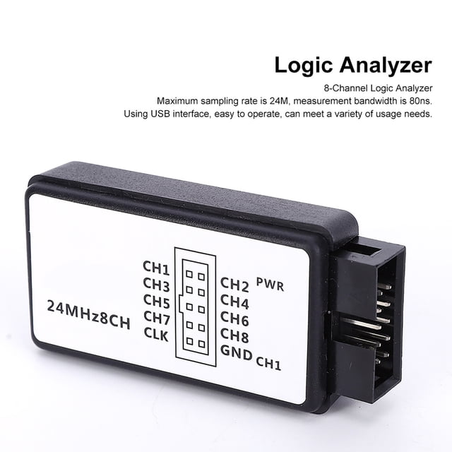 Analizador de lógica USB, Con Cables Con Analizador Lógico de Cables de Puente, Computers Communications