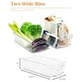 thumbnail image 4 of Sorbus Storage Bins: 4-Piece Fridge Organizers - Egg Organizer, Can Dispenser, 2 Drawers - Ideal for Kitchen, Fridge, Freezer, Pantry, 4 of 7