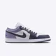 thumbnail image 2 of Ni - ke Ni - ke Air Jordan 1 Low [553558-145] Men Casual Shoes Dark Blue/Grey, 2 of 5