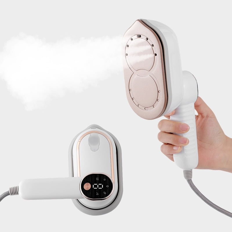 Portable Mini Steam Electric Iron&Steamer for Clothes, 1200W Portable Handheld Garment Steamer,130ml Water Tank