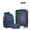 Blue, variant on Smicure Carry On Luggage Sets 3 Piece with Spinner Wheel, Hardside Lightweight Business Suitcase with College Backpack and Travel Essentials, Green
