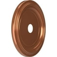 thumbnail image 2 of Ekena Millwork 22"OD x 3 1/2"ID x 1 1/2"P Traditional Thermoformed PVC Ceiling Medallion (Fits Canopies up to 13 1/2"), Bright Coat Copper, 2 of 10