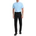 thumbnail image 2 of CAMISAS DE MANGA CORTA PARA HOMBRES INSPIRADAS EN EL DÍA DEL PADRE, CAMISAS DE NEGOCIO LIGERAS Y ELÁSTICAS, FORMAL, CON BOTONES, TAMAÑO L, AZUL, 2 of 6