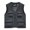 Gray, variant on Men's Vests V Neck Multi Layer Cargo Pocket Zip Front Sleeveless Jackets Hiking Travel Utility Outerwear