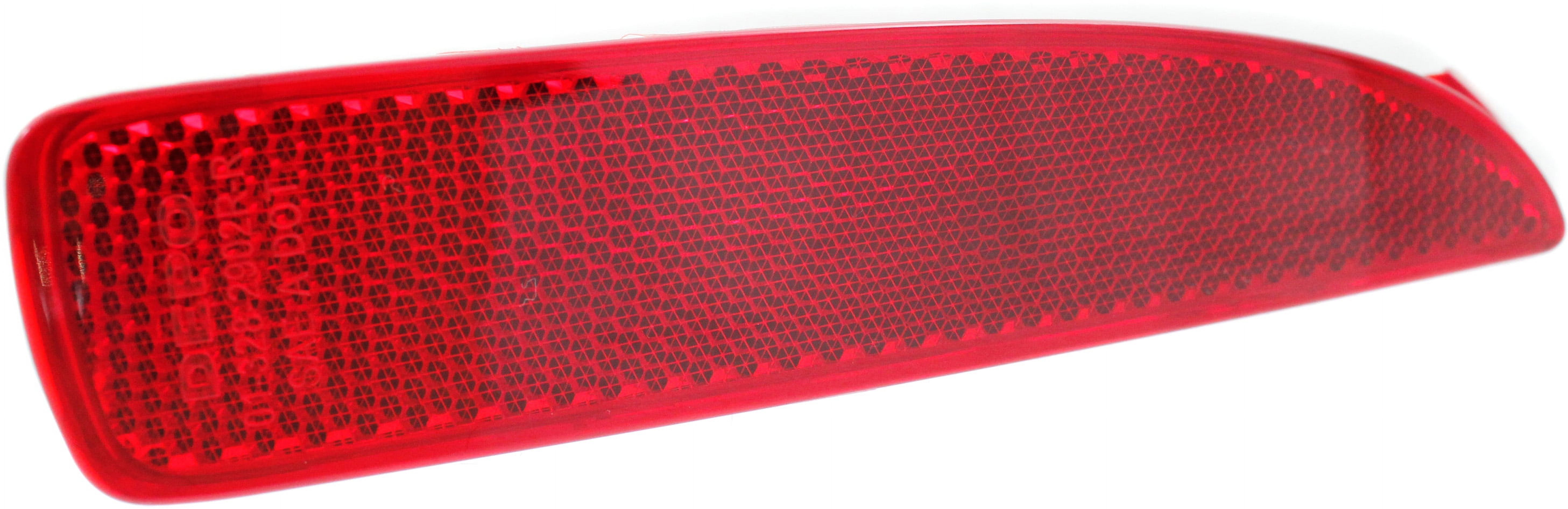 Bumper Reflector Compatible With 2016-2020 Toyota Yaris 2016 Scion iA Rear, Right Passenger