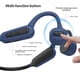 thumbnail image 3 of Kearding Auriculares de conducción ósea compatibles con Bluetooth V5.0 16GB auriculares deportivos recargables oído abierto música Cables de audio/vídeo No.02, 3 of 6