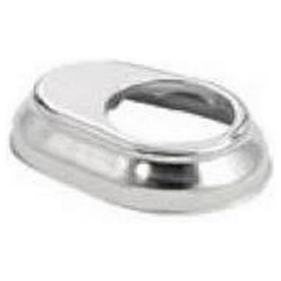 S.R.Smith EP100A 1.9 in. Bronze Anchors Oblong Escutcheon Stainless Rails