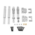 thumbnail image 3 of Bunblic RC Shock Absorber with Pull Rod Set Oil Filled RC Shocks DIY Accessory Aluminum Alloy Spare Parts for 1:12 MN82 82S Model Car Silver, 3 of 8