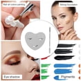 thumbnail image 5 of Unique Bargains 1 Set Foundation Spatula and Palette Set Durable Heart Makeup Artist Tools Silver Tone, 5 of 5