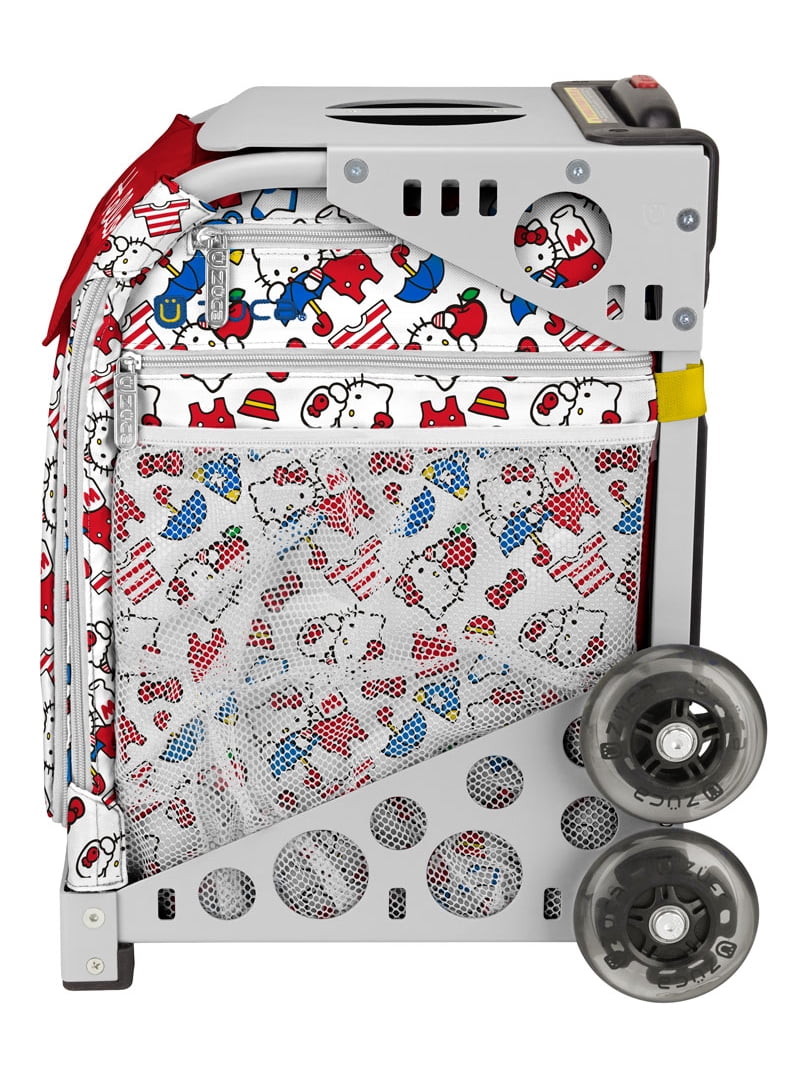 Zuca Sport Bag - Hello Kitty, Kids Rolling Luggage with Wheels