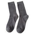 thumbnail image 1 of CSChome Solid Color Mid-calf Socks Women Mid-tube No Odor Japanese Style Solid Color High Elasticity Slip Breathable Soft Sweat-absorption, 1 of 6