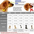 thumbnail image 2 of Dog muzzle, Dog muzzle with breathable mesh and nylon headband, Bite prevention, chewing and barking muzzle (S), 2 of 5