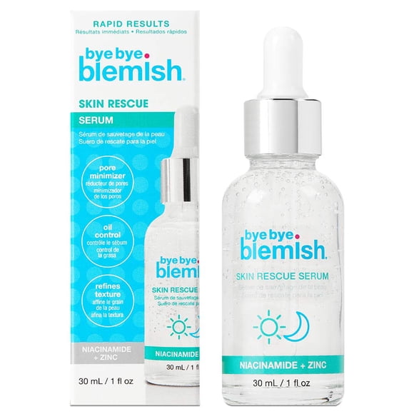 Sérum Bye Bye Blemish Skin Rescue con niacinamida, 30 ml