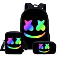 thumbnail image 1 of Game Backpack 17 Inch Beautiful Leisure Travel Backpack 3 Piece Set, Large Capacity Backpack Breathable Portable Lightsiniker, 1 of 4