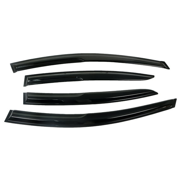 SHZAITOR 4Pcs Window Visors Rain Guards Vents Smoke For 2017 2018-2020 Hyundai Elantra