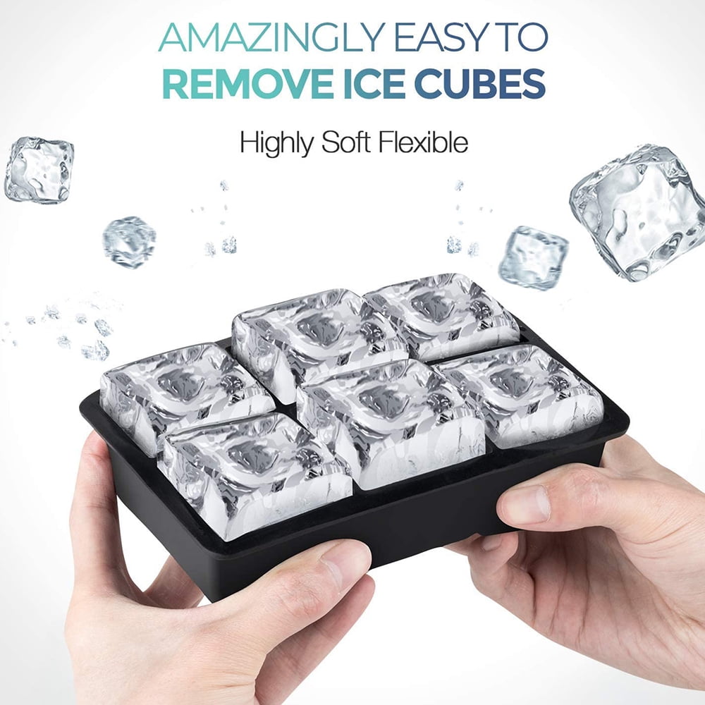 Ice Sphere Maker, Sanitary and Safe BPA Free, Versatile Old Fashioned Ice Cube Tray, Food-Grade Silicone Material, Multi-Purpose Non-Stick