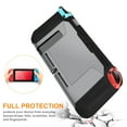 thumbnail image 2 of TSV Protective Case Cover Fit for Nintendo Switch, Dockable TPU Cover Case, Hard Protective Cover Shell Fit for Nintendo Switch Console With Tempered Glass Screen Protector & Thumb Stick Caps, 2 of 8