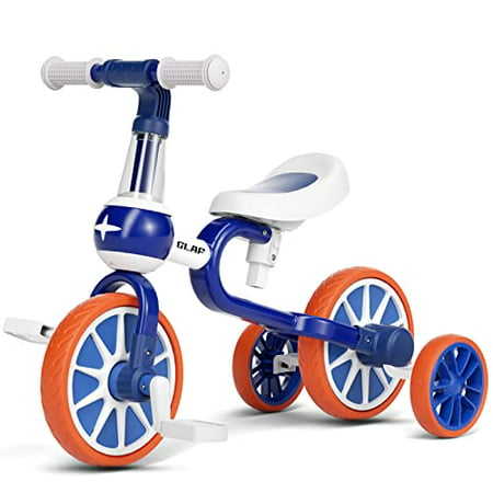 GLAF 4 in 1 Kids Tricycles for 1 2 3 Years Old Boys Girls Toddler ...