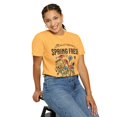 thumbnail image 4 of Boho Style Flowers Comfort Colors Unisex Cotton Short Sleeve Shirt, S - 4XL, 4 of 4