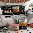 thumbnail image 6 of Halloween Pillow Case 12x20 inch Happy Halloween Ghost Pumpkin Halloween Pink Lumbar Pillow Covers Decorations Happy Halloween Sofa Bed Decoration 020, 6 of 6