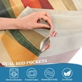thumbnail image 5 of Yayeee Kitchen Curtains Tier Set of 2 Light Filtering 57"x24" Over Sink Window Panels, Abstract Desert Pattern, 5 of 7