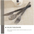 thumbnail image 5 of TEHAUX Forks And Spoons Set High-End Plastic Supplies Weddings 30Pcs, 5 of 6