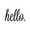 Black, variant on Kiplyki Clearance Wholesale Hello Home Decor Wall Sticker Decal Bedroom Door Vinyl Art Mural