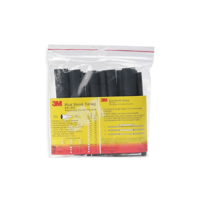 3m Heat Shrink Thin Wall Tubing Fp 301 3 32 6 Black 10 10 Pc Pks 6 In Walmart Com Walmart Com