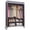 Black Rack with Grey Cover-H4 Plus, variant on H4 Heavy Duty Clothes Rack With Cover Rolling Garment On Wheels Portable Closet For Hanging Black Clothing Grey Max Load 380lbs