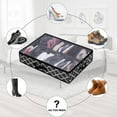 thumbnail image 2 of POINTERTECK sous le Lit Chaussure Rangement Organisateur Réglable Diviseurs Renforcé Poignée Matériaux Robustes et Respirants sous le Lit Solution de Stockage pour les Enfants Hommes et Femmes Chaussures Grande Économie d'Espace, 2 of 8