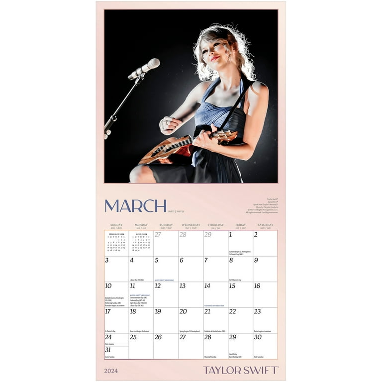 Go! Calendars Games Toys store has Taylor Swift calendars for 2022