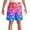 Gradient Purple, variant on Boys Swim Trunks Swim Shorts with Compression Liner Bathing Suit Swimsuit for 8 Year,Pineapple Pink